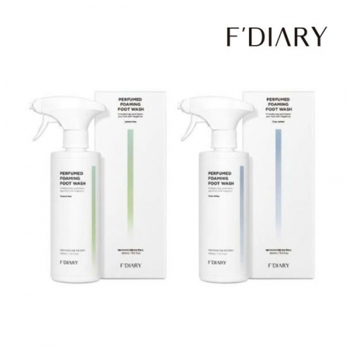 [에프다이어리] 퍼퓸 포밍 풋워시 400ml  (바디로션/크림/핸드/풋케어)