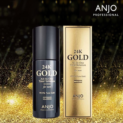 [앙쥬] 24K골드 주름미백 남성 올인원 에센스 200ml  (로션/올인원)