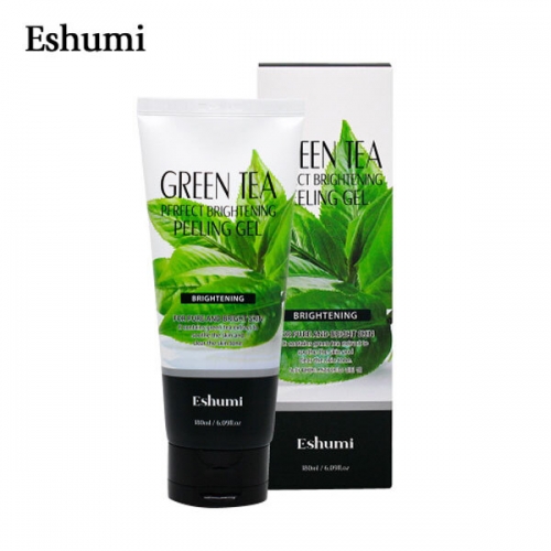 [Eshumi] 애슈미 녹차 퍼펙트 브라이트닝 필링젤 180ml  (클렌징/필링)