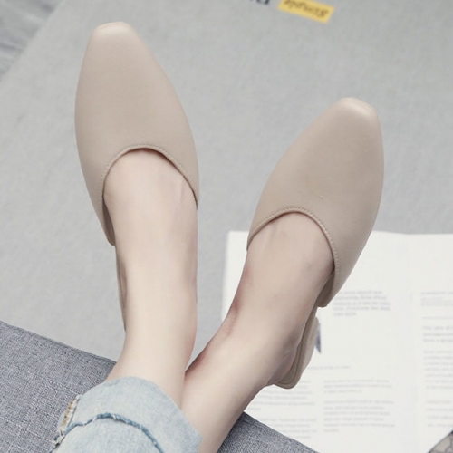 [EPICK] MZE 여성 플랫 레더 뮬블로퍼 신발 3color EPV-37396  (플랫/로퍼)
