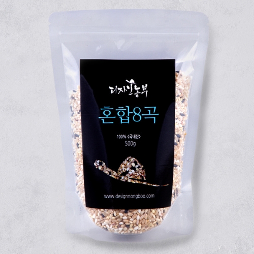 [정직한농부] 100퍼센트 국내산 웰빙 혼합8곡 500gx2개  (잡곡)