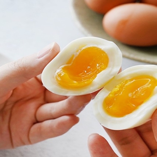 HACCP[해썹]인증 촉촉한 염지란 반숙란 반숙계란 20구 4판  (알류)