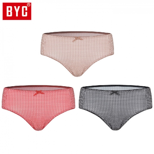 [BYC]여성 미디스판 3매입 삼각팬티(DOLF2080)  (일반/미니팬티(2~5매입))