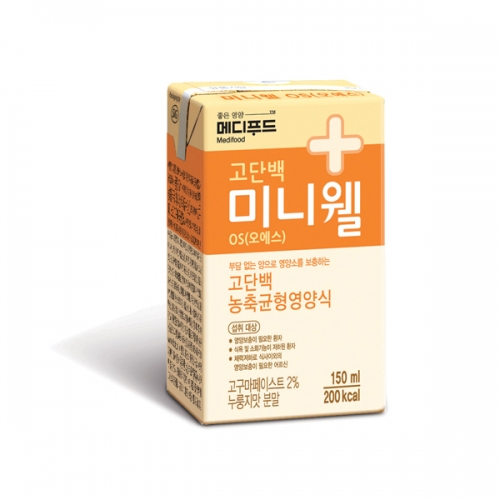 메디푸드 미니웰 OS 고구마맛 150mlx48팩  (기타 건강식품)