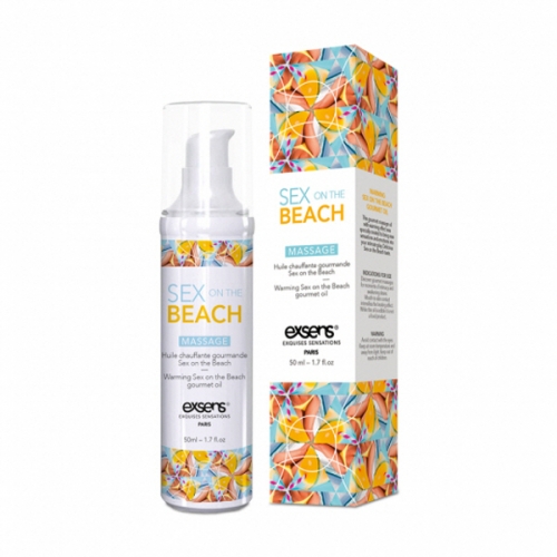 엑상스 워밍 고멧 마사지젤 섹스온더비치 50ml  (바디오일/스크럽/솔트)