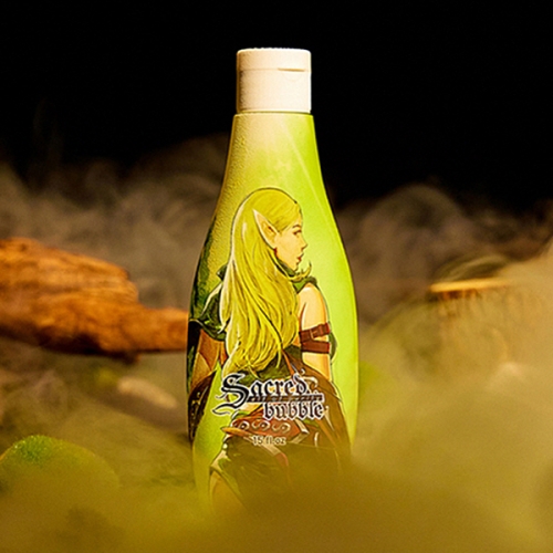 세이크리드 버블젤 440ml 순결의 엘프  (바디오일/스크럽/솔트)
