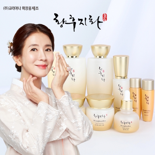 황후지화 칠자화 한방 기능성 스킨케어 7종+견본품2종+쇼핑백 세트  (스킨케어세트)