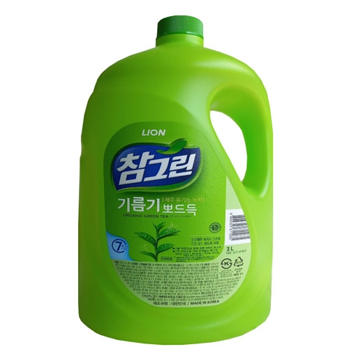 참그린 녹차주방세제 3L  (주방세제)