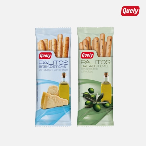 [퀼리] 치즈 브래드 스틱 50g * 5봉지 + 올리브 브래드 스틱 50g * 5봉지  (과자/껌/스낵류)