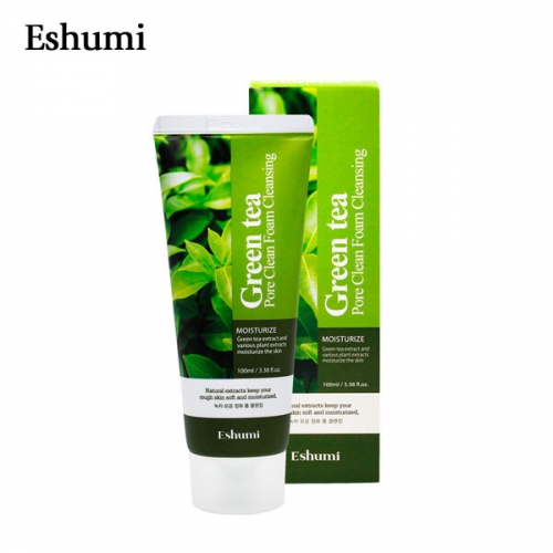 [Eshumi] 애슈미 녹차 모공 정화 폼클렌징 100ml x 6개  (클렌징/필링)