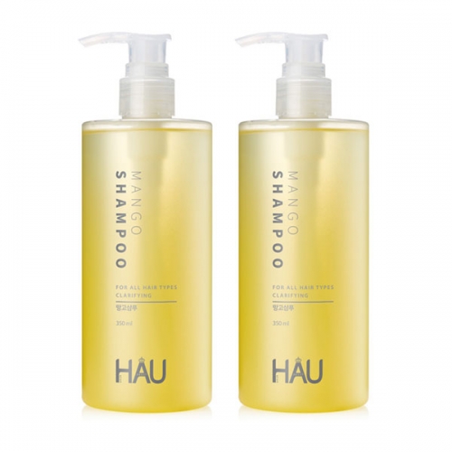 하우 천연 망고 샴푸 350ml X 2ea 두피 모발케어  (두피/탈모관리)