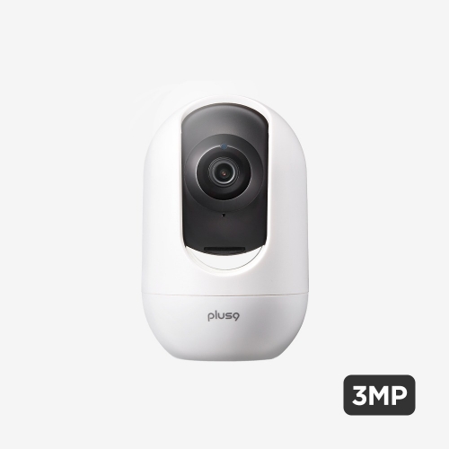 플러스나인 홈카메라 가정용 CCTV 펫캠 300만화소 회전형 64G 메모리포함 (JP-3MH-1)  (식기/물병)