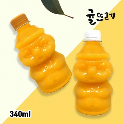 [귤뜨레] 향기로운 감귤 혼합 (하르방병) 340mlx10개입  (과즙음료)