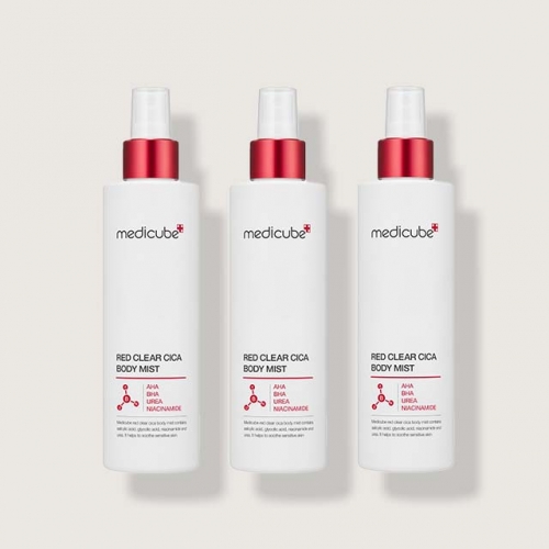 메디큐브 레드 클리어 시카 바디 미스트 200ml X 3개  (바디로션/크림/핸드/풋케어)