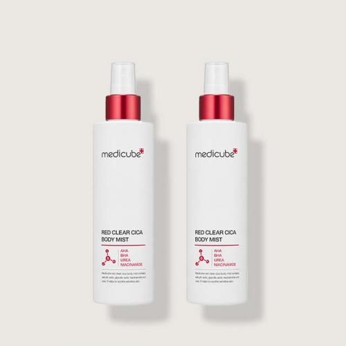 메디큐브 레드 클리어 시카 바디 미스트 200ml X 2개  (바디로션/크림/핸드/풋케어)