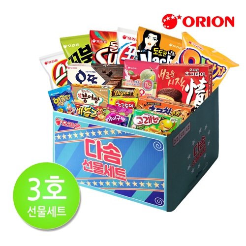 [오리온] 과자선물세트 특선3호 시즌3  (과자/껌/스낵류)