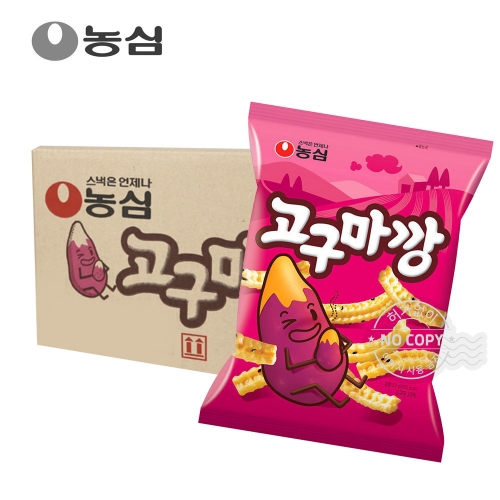 농심 박스 고구마깡 83g 16입 과자 간식 군것질  (과자/껌/스낵류)