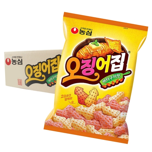 농심 박스 오징어집 83g 20입 과자 간식 군것질  (과자/껌/스낵류)