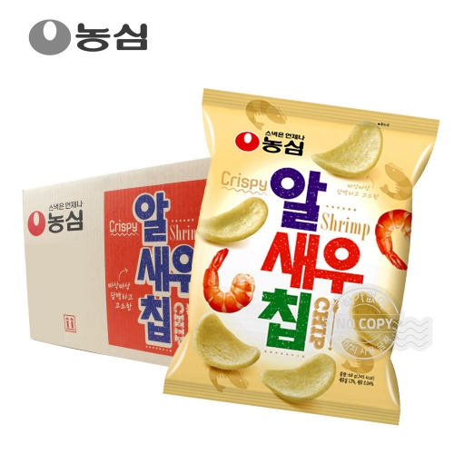 농심 박스 알새우칩 68g 20입 과자 간식 군것질  (과자/껌/스낵류)