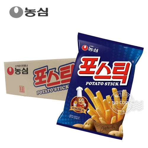 농심 박스 포스틱 84g 20입 과자 간식 군것질  (과자/껌/스낵류)