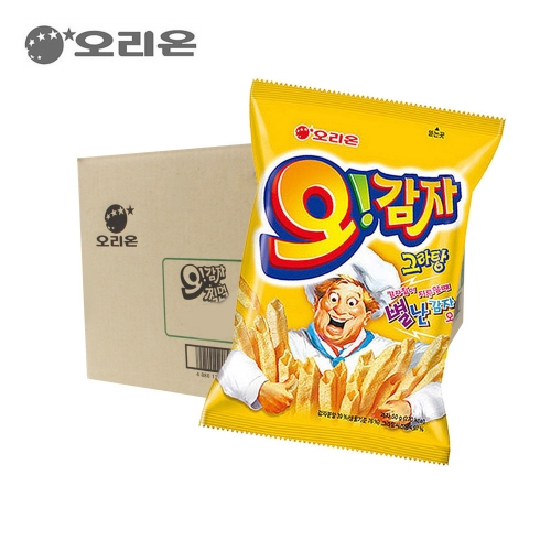 오리온 박스 오감자 그라탕 50g 16입 과자 간식  (과자/껌/스낵류)