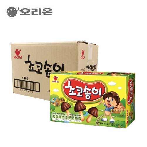 오리온 박스 초코송이 50g 28입 과자 간식 군것질  (과자/껌/스낵류)
