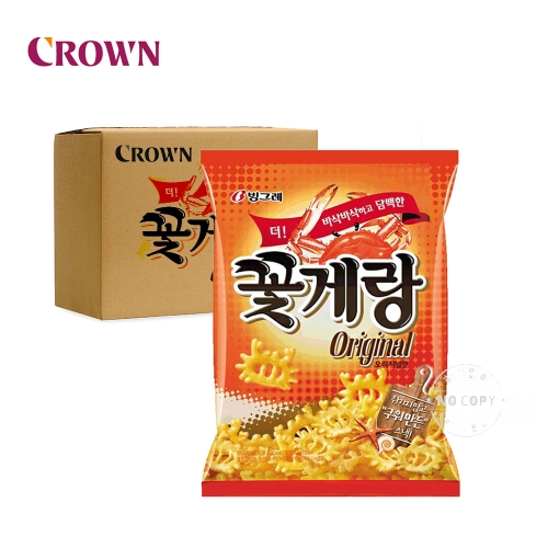 크라운 박스 꽃게랑 70g 16입 과자 간식 군것질  (과자/껌/스낵류)