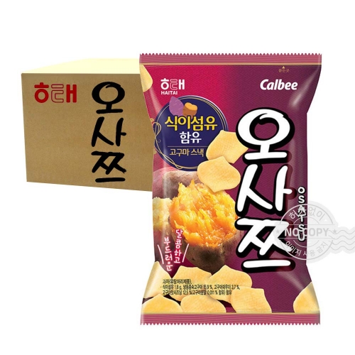 해태 박스 오사쯔 60g 16입 과자 간식 군것질  (과자/껌/스낵류)