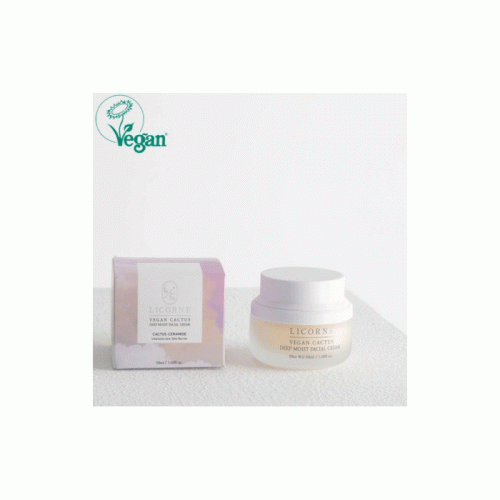 리꼼 비건 선인장 딥 모이스트 수분크림 50ml (보습케어)  (크림/아이크림)