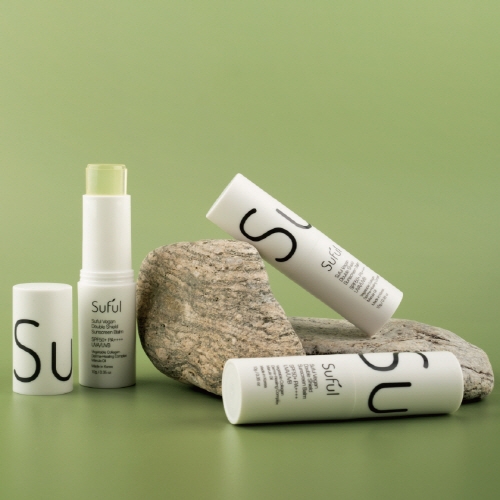 비건인증 Suful 수풀 비건 더블쉴드 멀티선밤 10g  (뷰티/이미용)