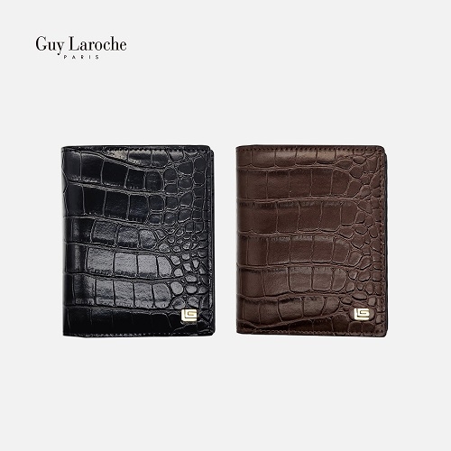 [Guy Laroche] 악어패턴 소가죽 날개중지갑 311-079-65  (남성지갑)