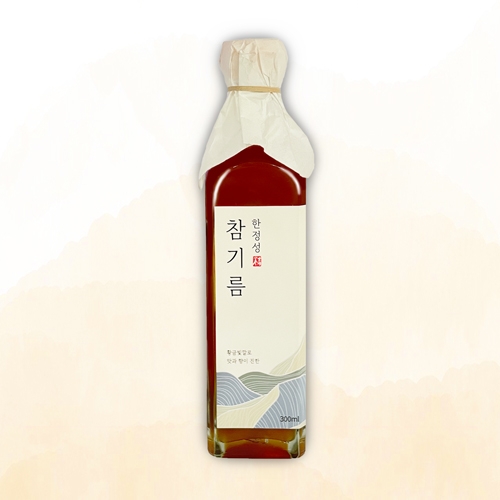 [한정성] 참기름300ml 1병/30년정통  (식용유/참기름/오일류/시럽)