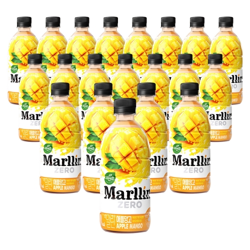 웅진 자연은 더말린제로 망고 주스 500ml 20입  (과즙음료)