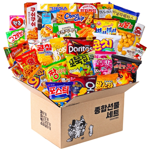 프리미엄 한정 종합과자 선물박스  (과자/껌/스낵류)