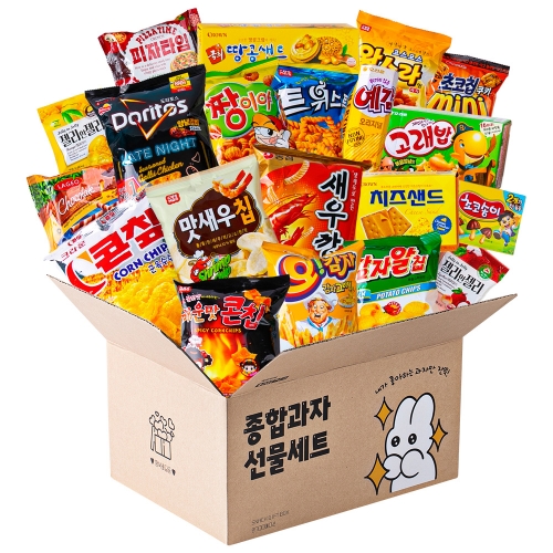 인기 종합 과자 선물박스 2호  (과자/껌/스낵류)