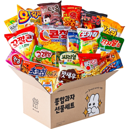 잔뜩 종합 과자 선물박스 2호  (과자/껌/스낵류)