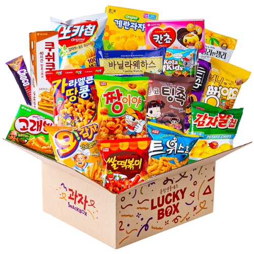 럭키 종합 과자 선물박스 2호  (과자/껌/스낵류)