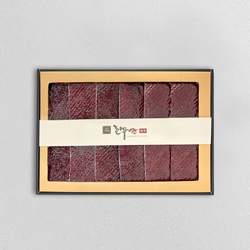 칸 수제 한우육포 선물세트 360g / 60g*6팩  (축산가공식품)