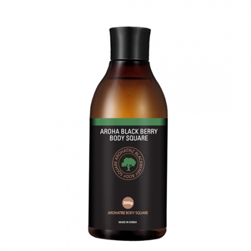 [아로하트리즈] 블랙베리 바디스퀘어 바디로션 300ml  (바디로션/크림/핸드/풋케어)