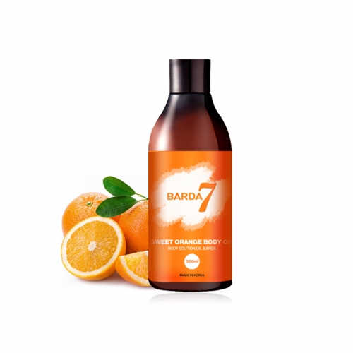 [바르다7] 아로마 마사지 바디오일 300ml (스윗오렌지향)  (바디오일/스크럽/솔트)