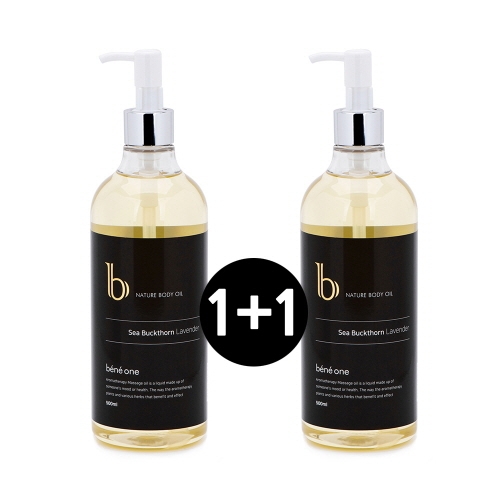 1+1 [베네원] 바디오일 씨벅톤 마사지 바디 오일 500ml 3종 택1  (바디오일/스크럽/솔트)