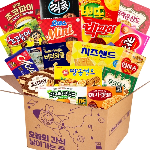 유치원 어린이집 학교 과자 간식 사무실 종합 세트 (대곽)  (과자/껌/스낵류)