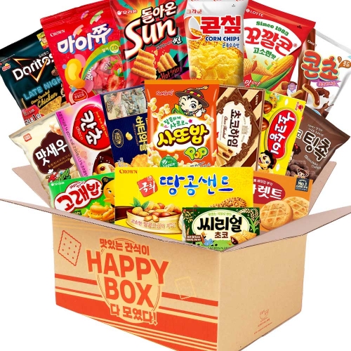 유치원 어린이집 학교 과자 간식 해피박스 선물세트 (스페셜A)  (과자/껌/스낵류)
