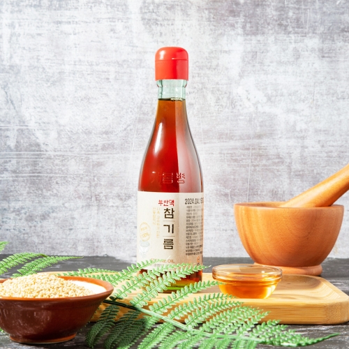 전통압착식 통참깨 참기름 300ml  (식용유/참기름/오일류/시럽)
