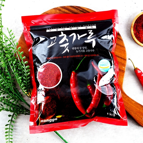 국내 경북 의성 보통맛 고운입자 요리용 고춧가루 1kg  (고춧가루)