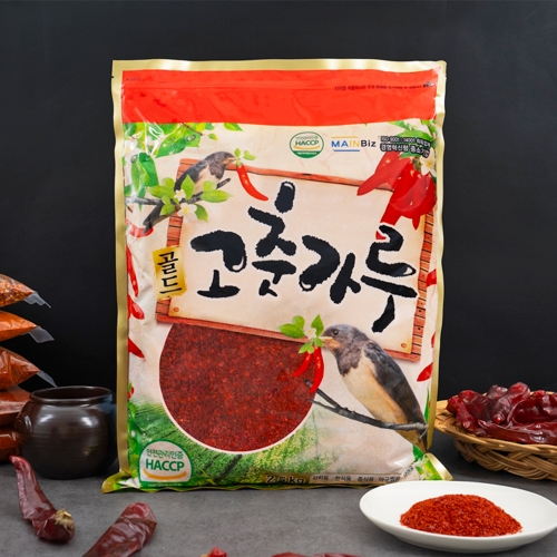 골드 김치용 겉절이용 고춧가루 2.5kg  (고춧가루)