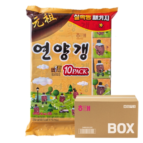 해태 연양갱 10팩 500g 10입  (과자/껌/스낵류)