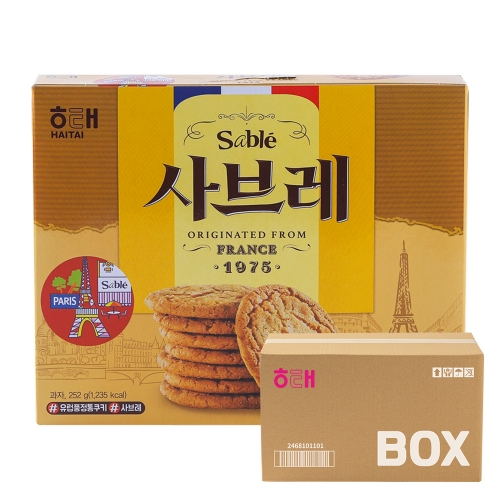 해태 사브레 252g 12입  (과자/껌/스낵류)