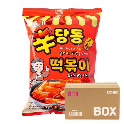 해태 신당동떡볶이 과자 110g 16입  (과자/껌/스낵류)