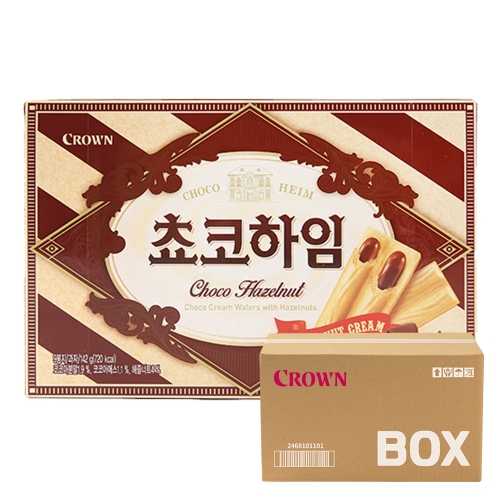 크라운 쵸코하임 142g 20입  (과자/껌/스낵류)